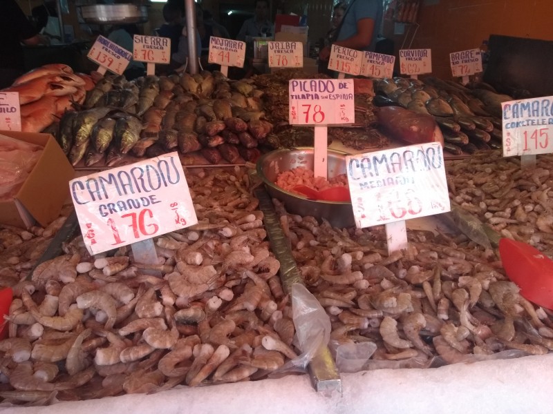 Estables precios de pescados y mariscos en ZMG | MEGANOTICIAS