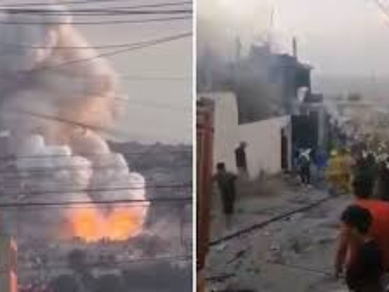 Explota polvorín en Chimalhuacán, Edomex; hay 6 heridos