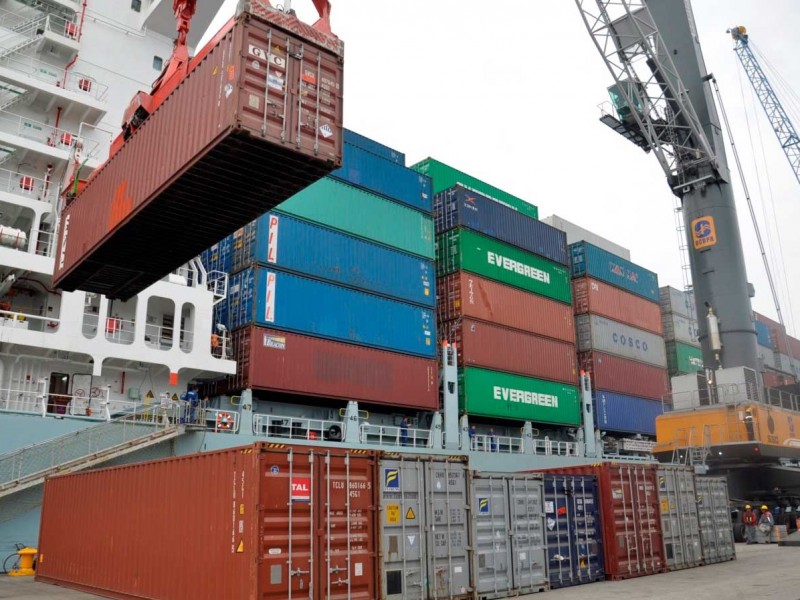 Exportaciones aumentan 10.1% anual en agosto