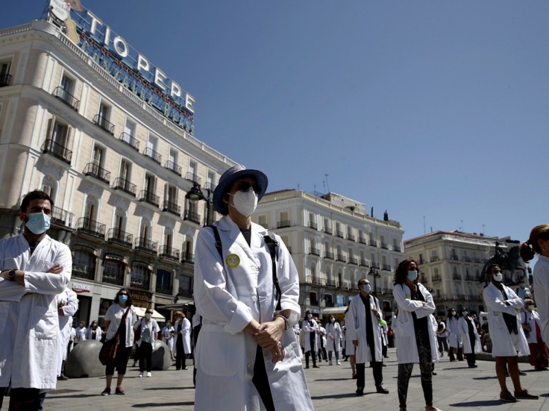Gobierno español declara estado de alarma en Madrid