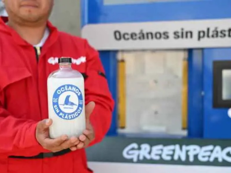 Greenpeace impulsa alternativas reutilizables frente a la Cámara de Diputados