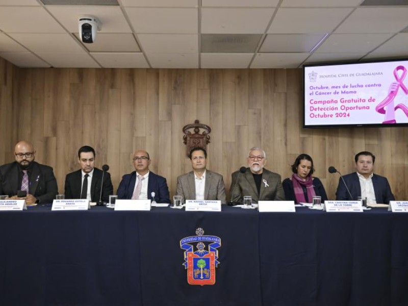 Hospital Civil invita a campaña gratuita de detección de cáncer