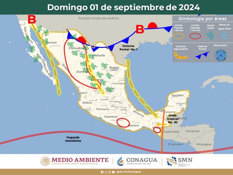 Hoy en Guaymas máximas de 33 grados