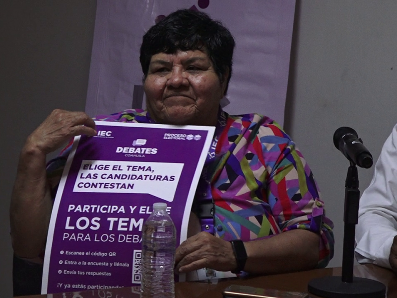 IEC realizará debates en Torreón y Saltillo