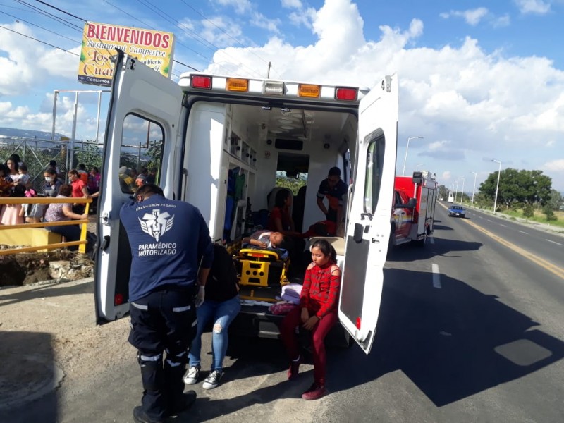 Choque de camión deja 15 lesionados en Tlajomulco