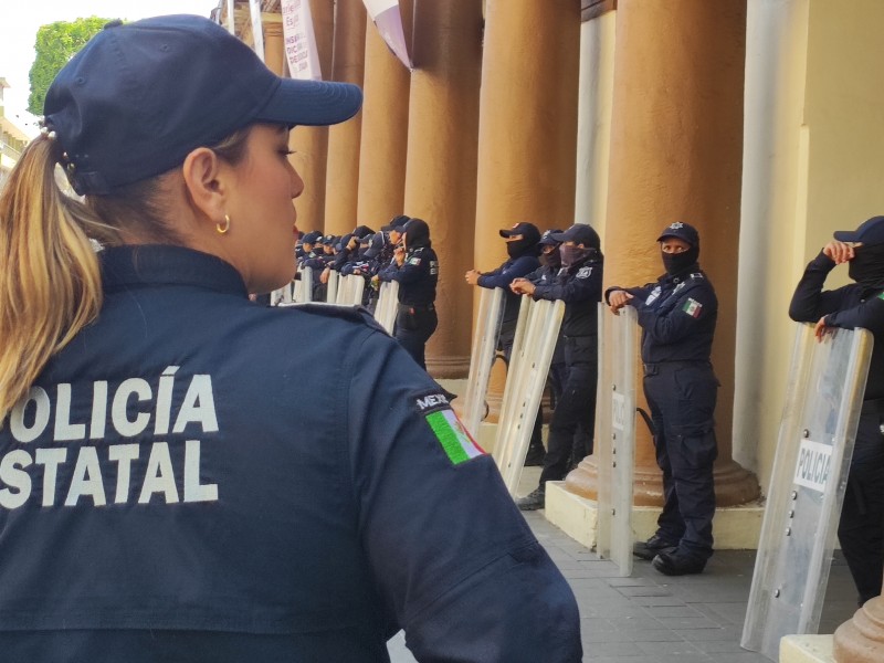 Implementan operativos viales y de seguridad ante marcha del '8M'