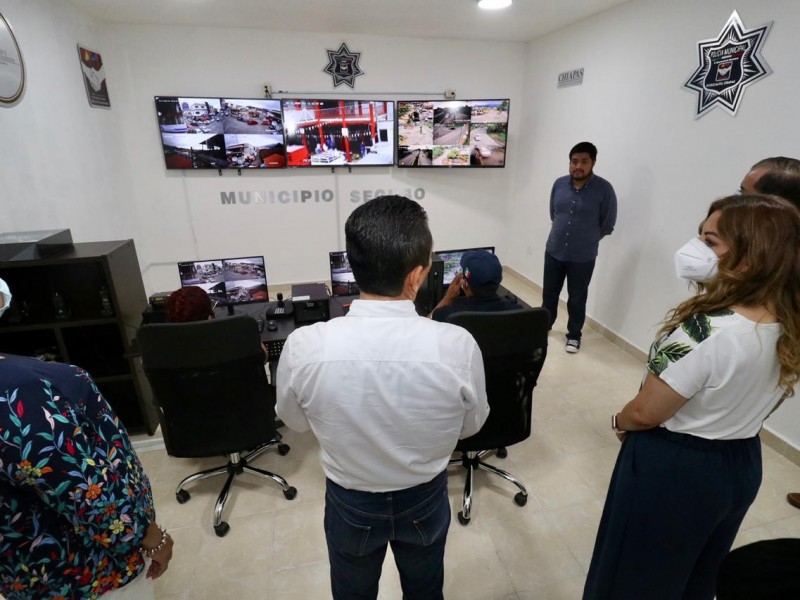 Inauguran Centro de Videovigilancia en Pichucalco