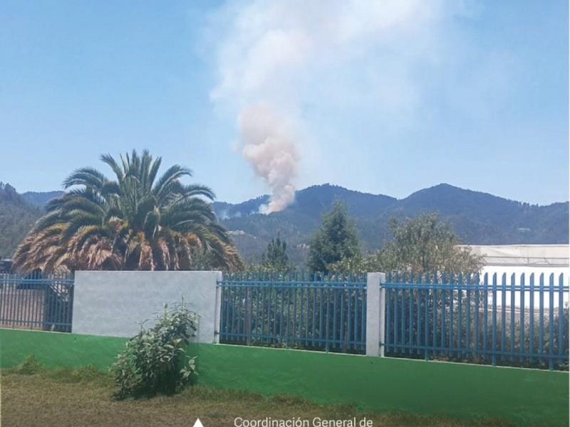 Incendio en Ixcamaxtitlán se reactivó