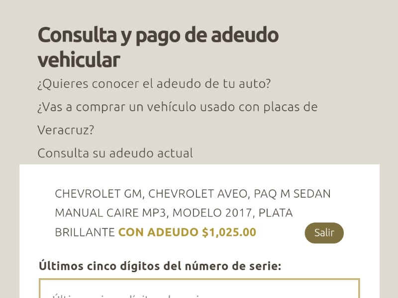 Incrementa derecho vehicular en Veracruz para este 2025