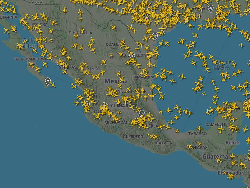 Incremento en el tráfico aéreo