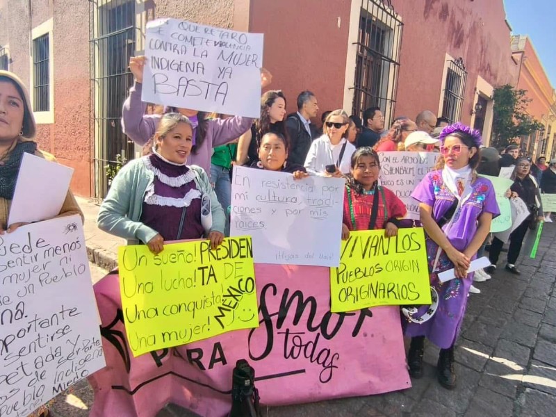 Indígenas feministas denuncian omisión tras agresiones