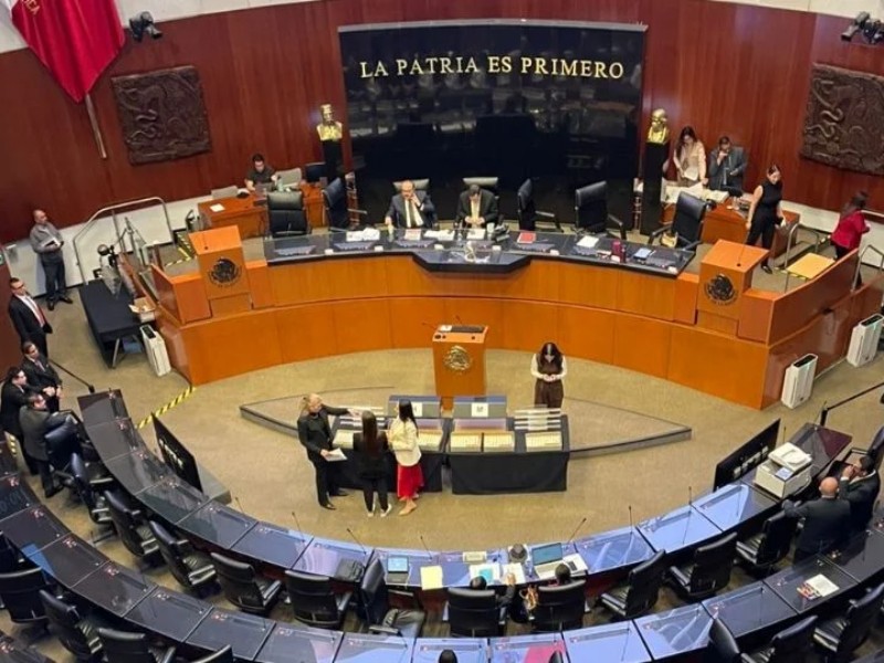 Senado elige con tómbola candidaturas al Poder Judicial