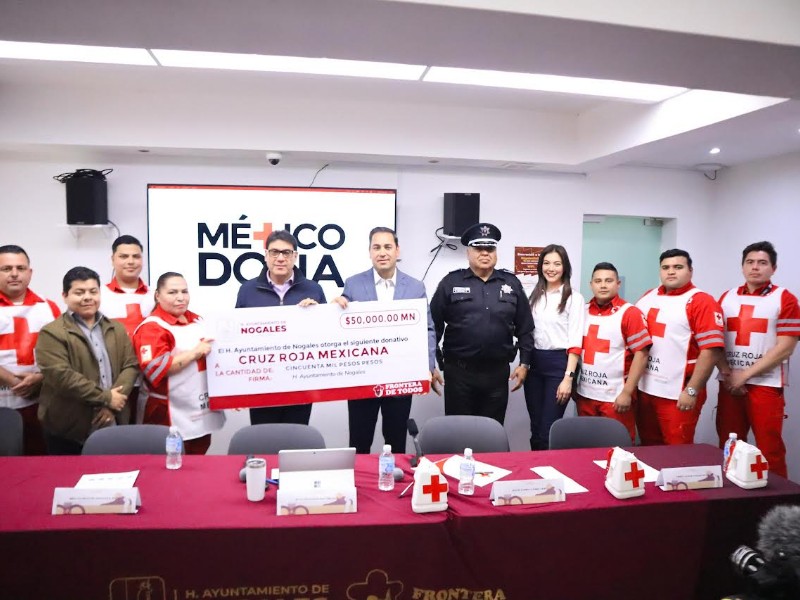 Inicia la colecta anual de la Cruz Roja Nogales