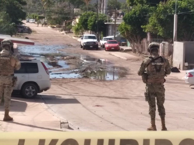 Intensa balacera crea pánico en vecinos de San Vicente