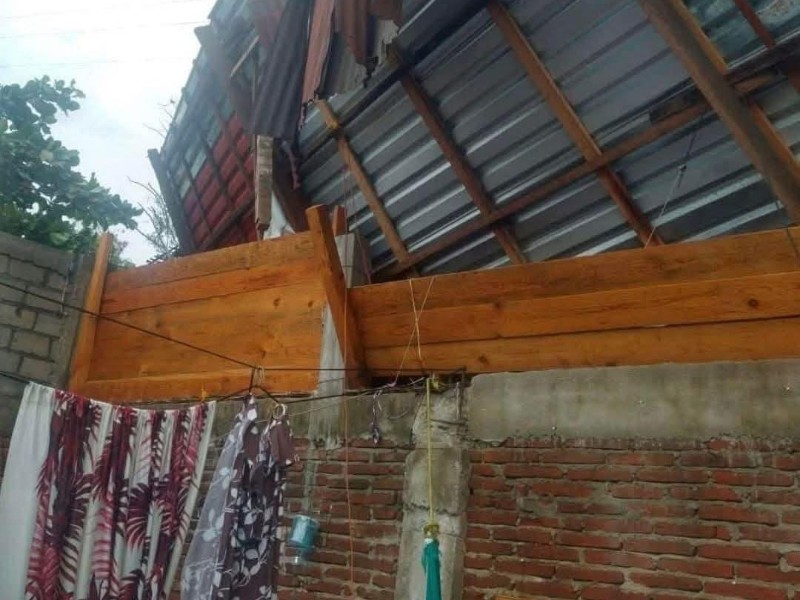 Intensas lluvias atípicas causan afectaciones en municipios de Costa Grande