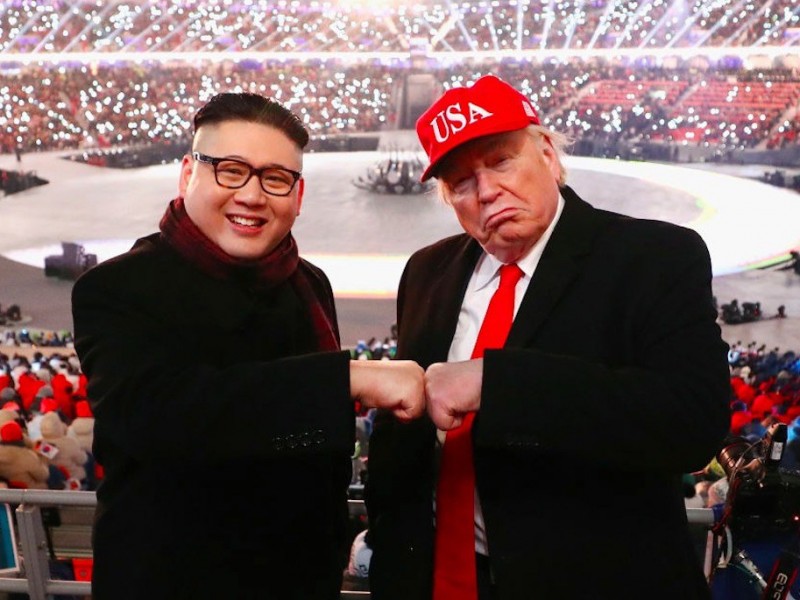 Kim y Trump encabezan reunión de delegaciones