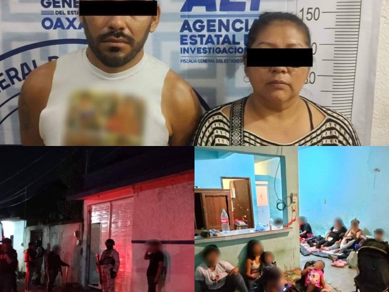 Fiscalía de Oaxaca rescata a 71 migrantes en Juchitán