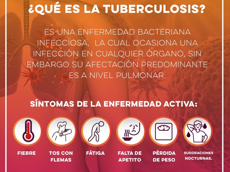 La tuberculosis tiene cura si se detecta a tiempo