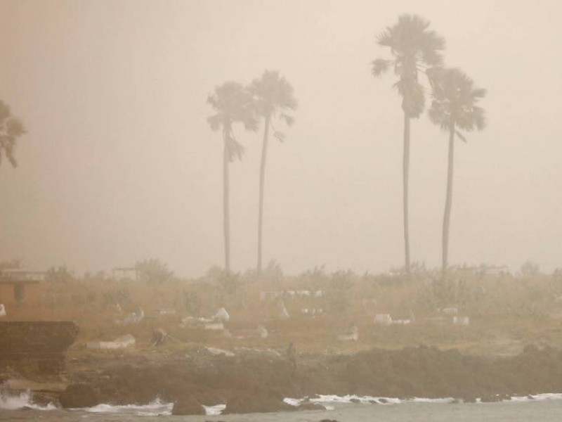 Llega nube de polvo del Sahara a México