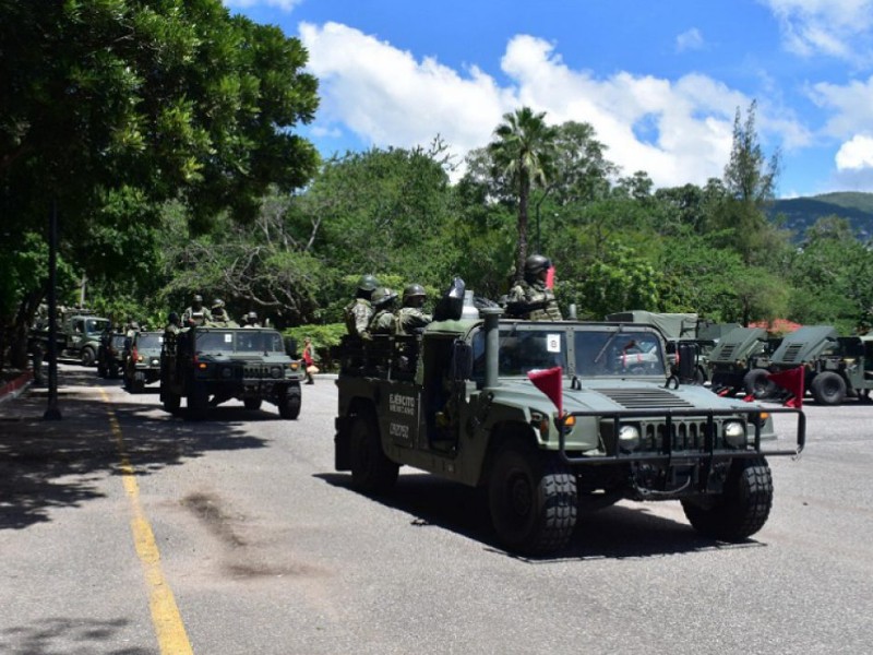 Llegan 280 militares a Chilpancingo tras asesinato del alcalde