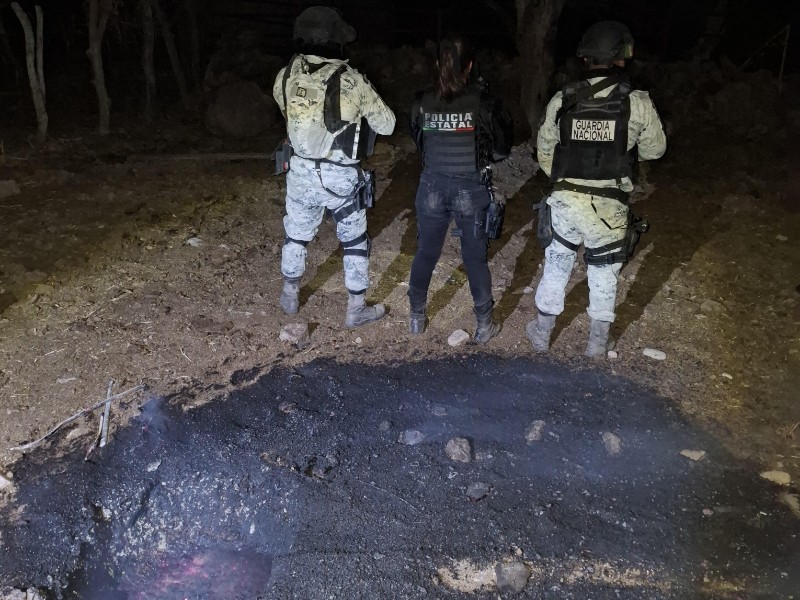 Localizan taller del crimen organizado donde fabricaban bombas