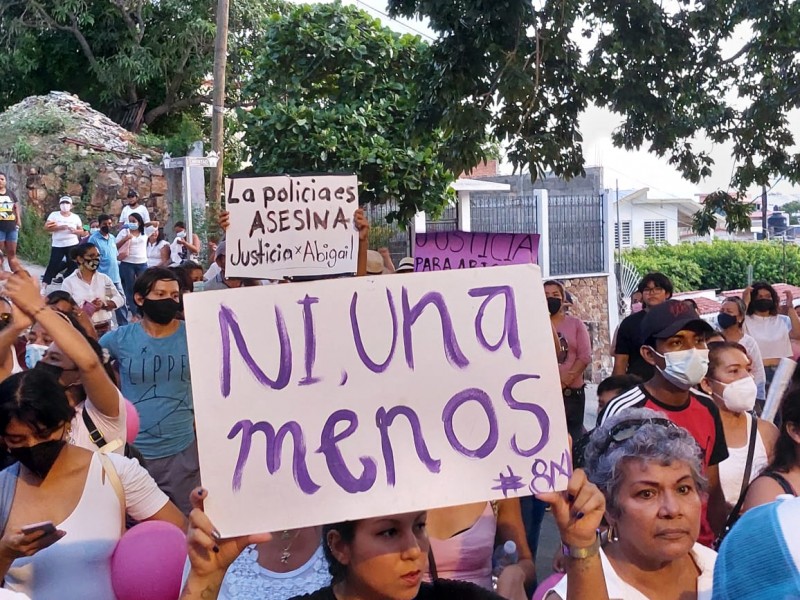 Marchan por Abigail; lucha de justicia continúa aseguran familiares