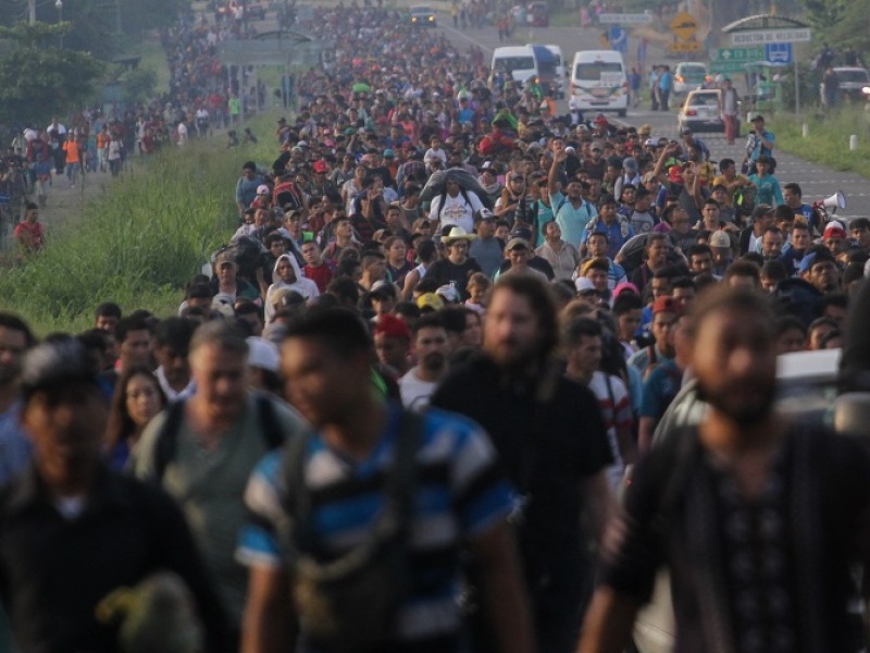 Más de 5 mil migrantes varados en Chiapas
