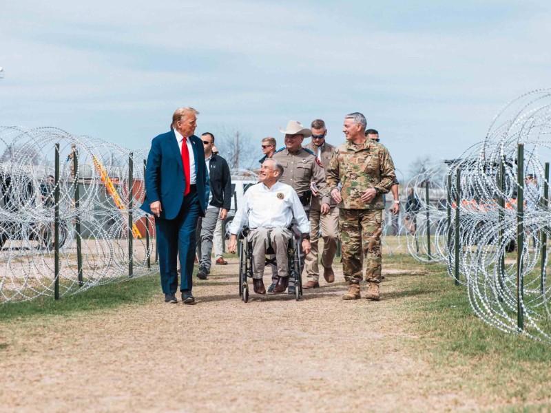 Militarización de la frontera con Texas ya está en marcha