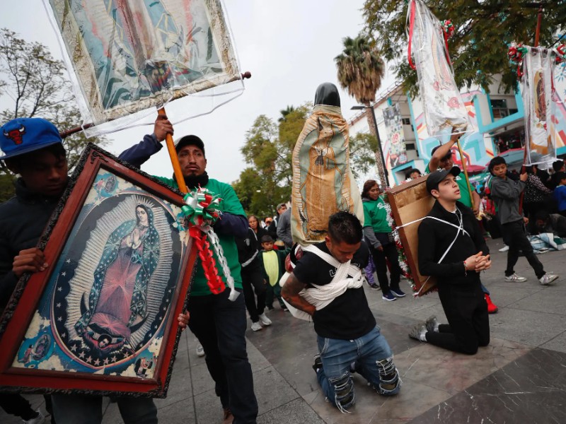 Millones de peregrinos visitan la Basílica de Guadalupe