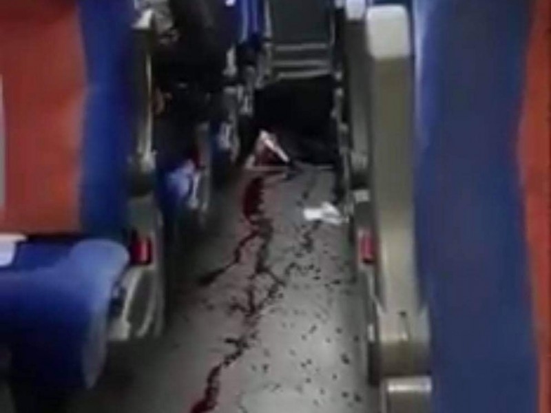 Muere ladrón tras asaltar camión de pasajeros en Chiapas.