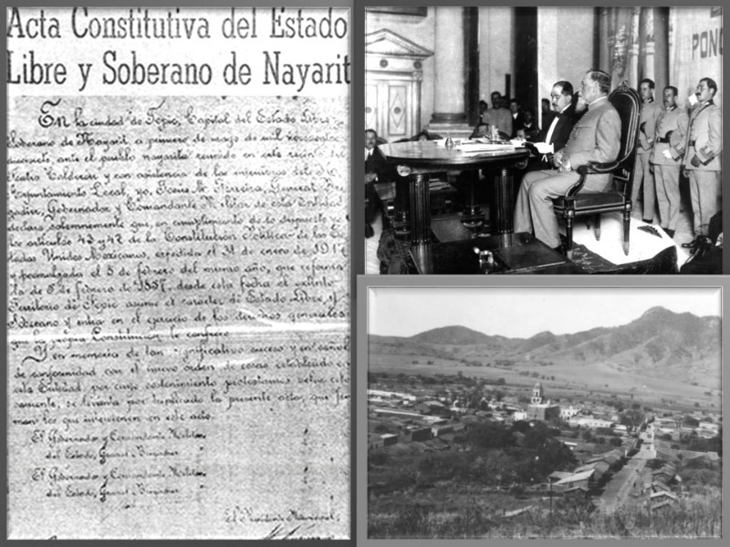 Nayarit cumple 108 años de su fundación como estado