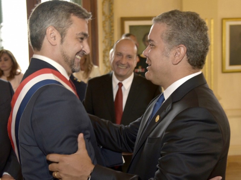 Nuevo Presidente Paraguayo celebra primeras reuniones bilaterales