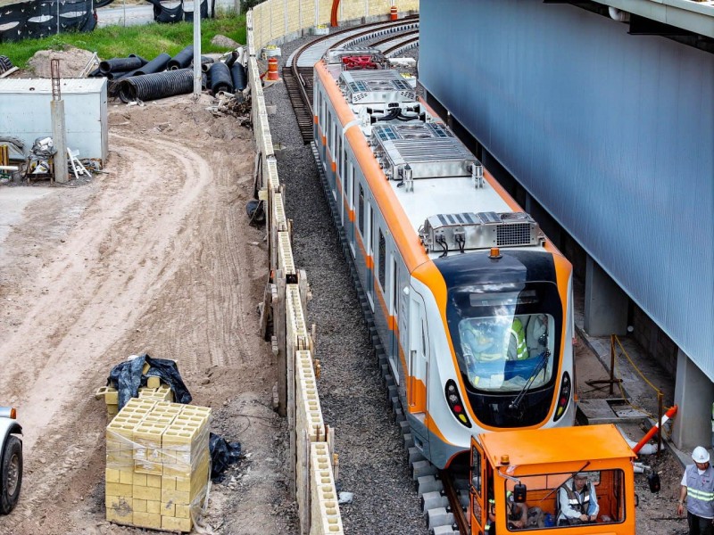 Obras de Línea 4 con avance de 70 por ciento