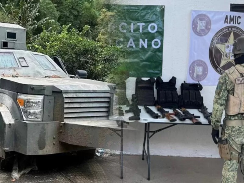 Operación Frontera Norte: suman 610 detenidos y 548 armas aseguradas