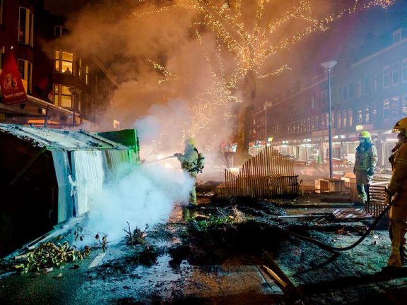 Países Bajos registra violentos disturbios contra medidas sanitarias Covid-19
