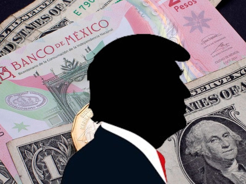 Peso mexicano cae ante toma de protesta de Donald Trump