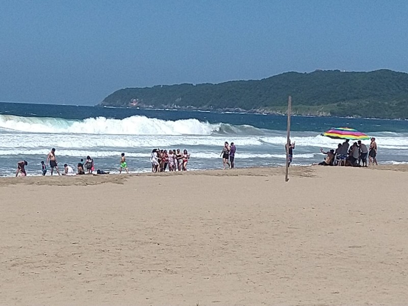 Playa Larga y Blanca, balnearios más peligrosos por oleaje elevado