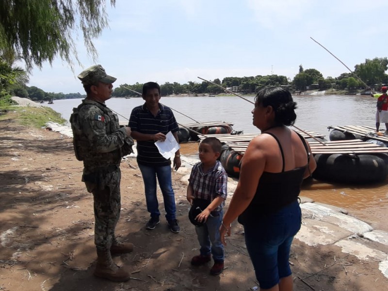 Policía Naval contribuye en operativos en Chiapas