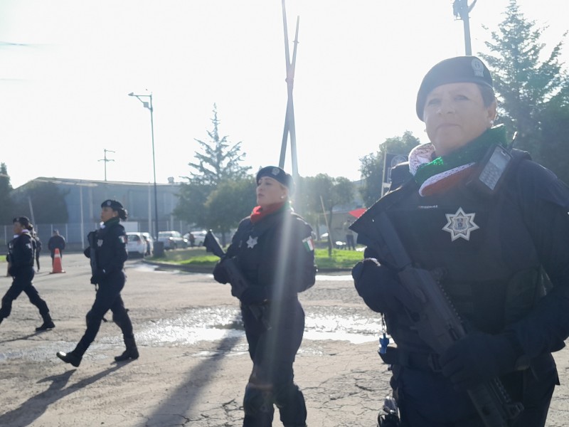 Preparan desfile cívico militar en Edomex