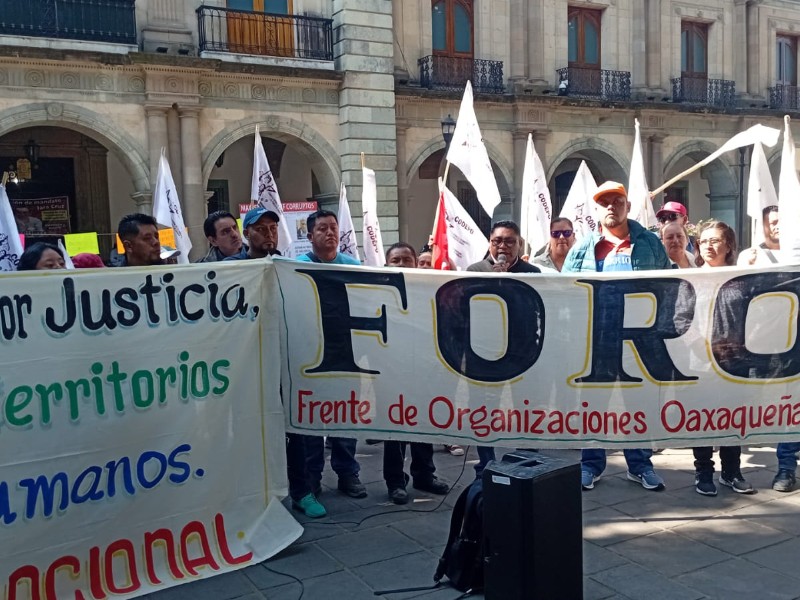 Preparan nueva marcha-caravana de organizaciones oaxaqueñas a la CDMX