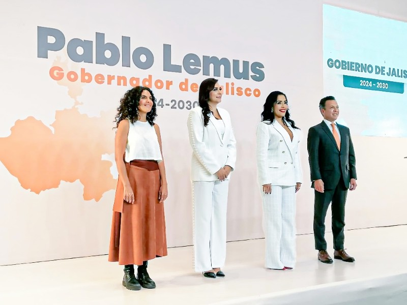 Presenta Pablo Lemus a tres mujeres que integrarán su gabinete