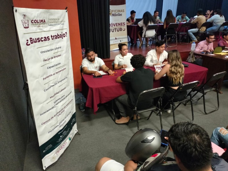 Promoverán ofertas de empleo para jóvenes en Colima y Comala