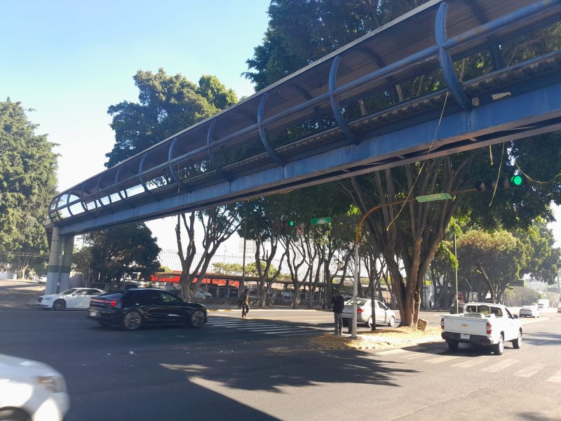 Quitarán un puente de Mariano Otero y Lluvia