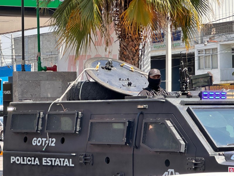 Realizan operativo en 5 de febrero; hay cuatro detenidos