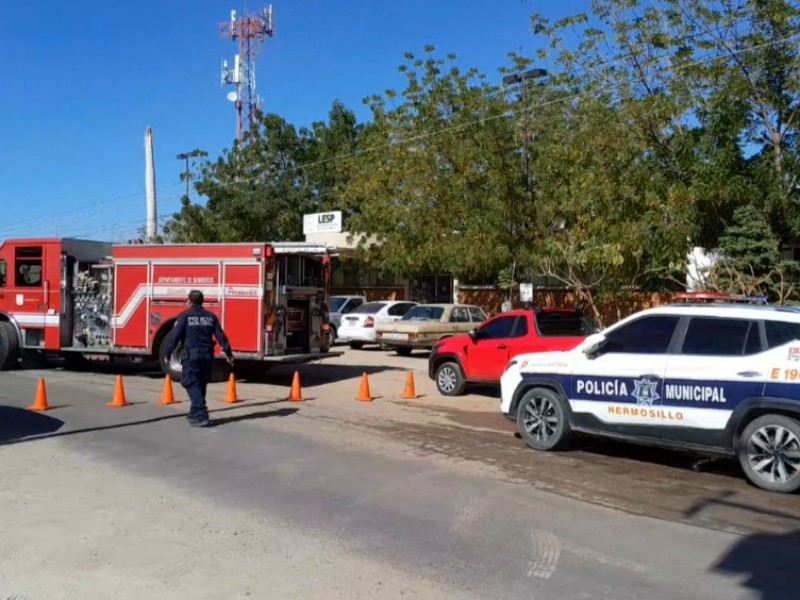 Reporte de fuga de gas en laboratorio moviliza a bomberos