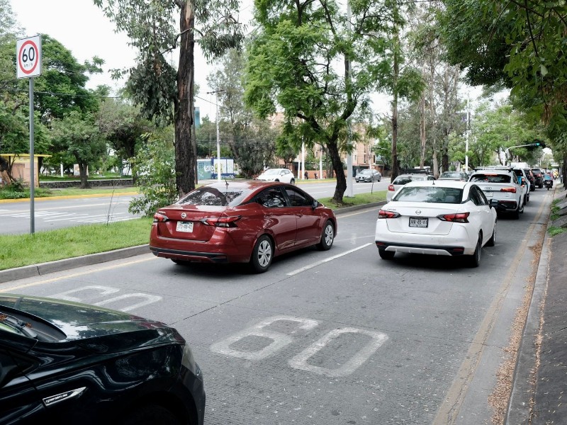 Retorna contraflujo en López Mateos, sólo por las mañanas