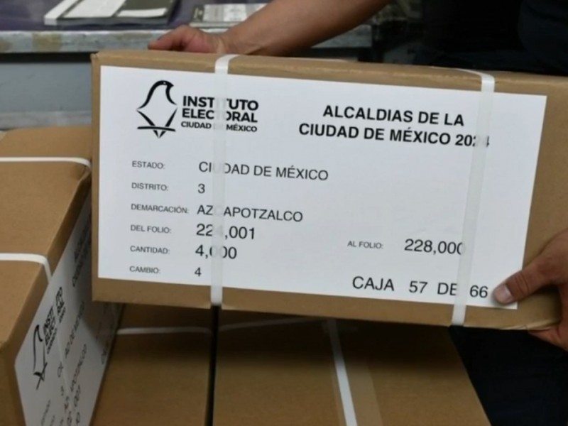 Revisa IECM medidas de seguridad boletas electorales