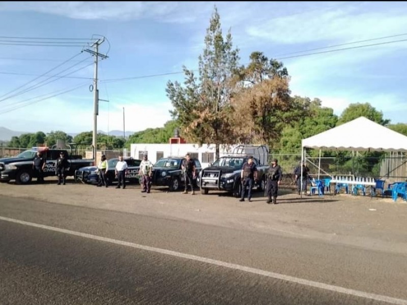 Saldo blanco durante operativo de Semana Santa en Tangancícuaro 