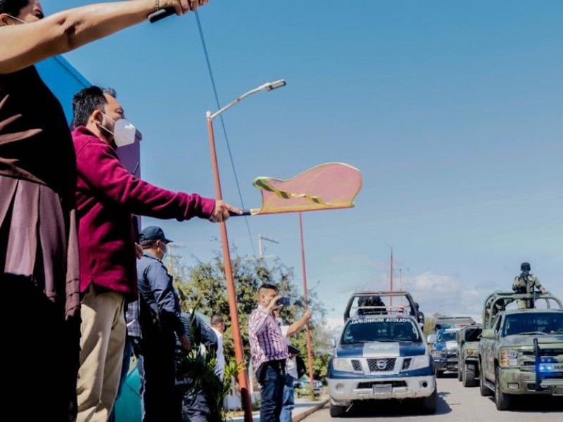 Se coordinan corporaciones para reforzar seguridad en Juchitán