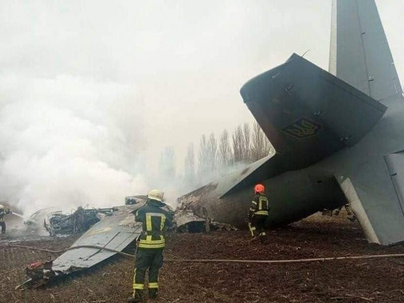 Se estrella avión militar ruso Antonov An-26 en Vorónezh